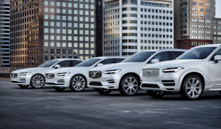 Volvo EV announcement - range