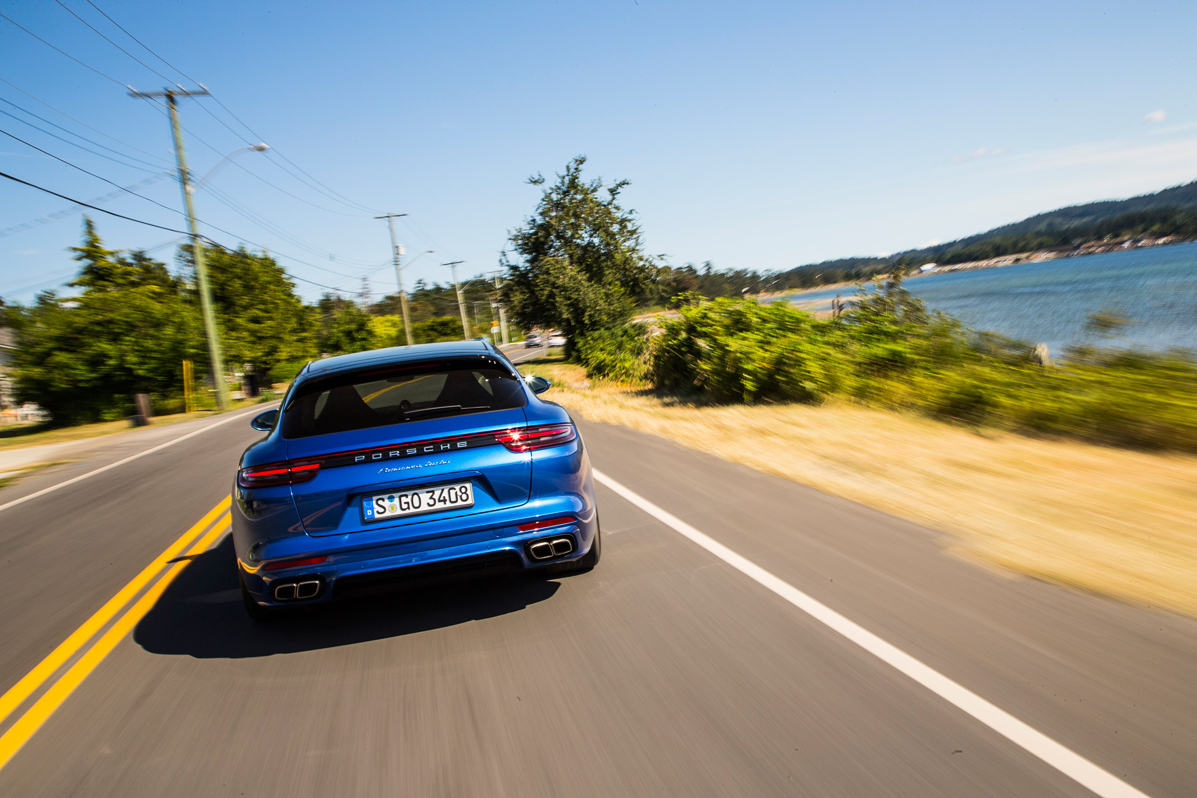 Porsche Panamera Sport Turismo Turbo - Rear