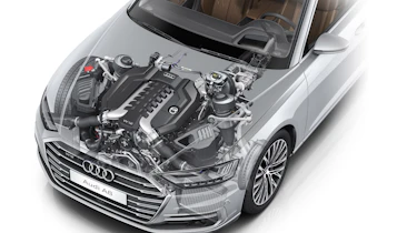 All-new Audi A8 - engine