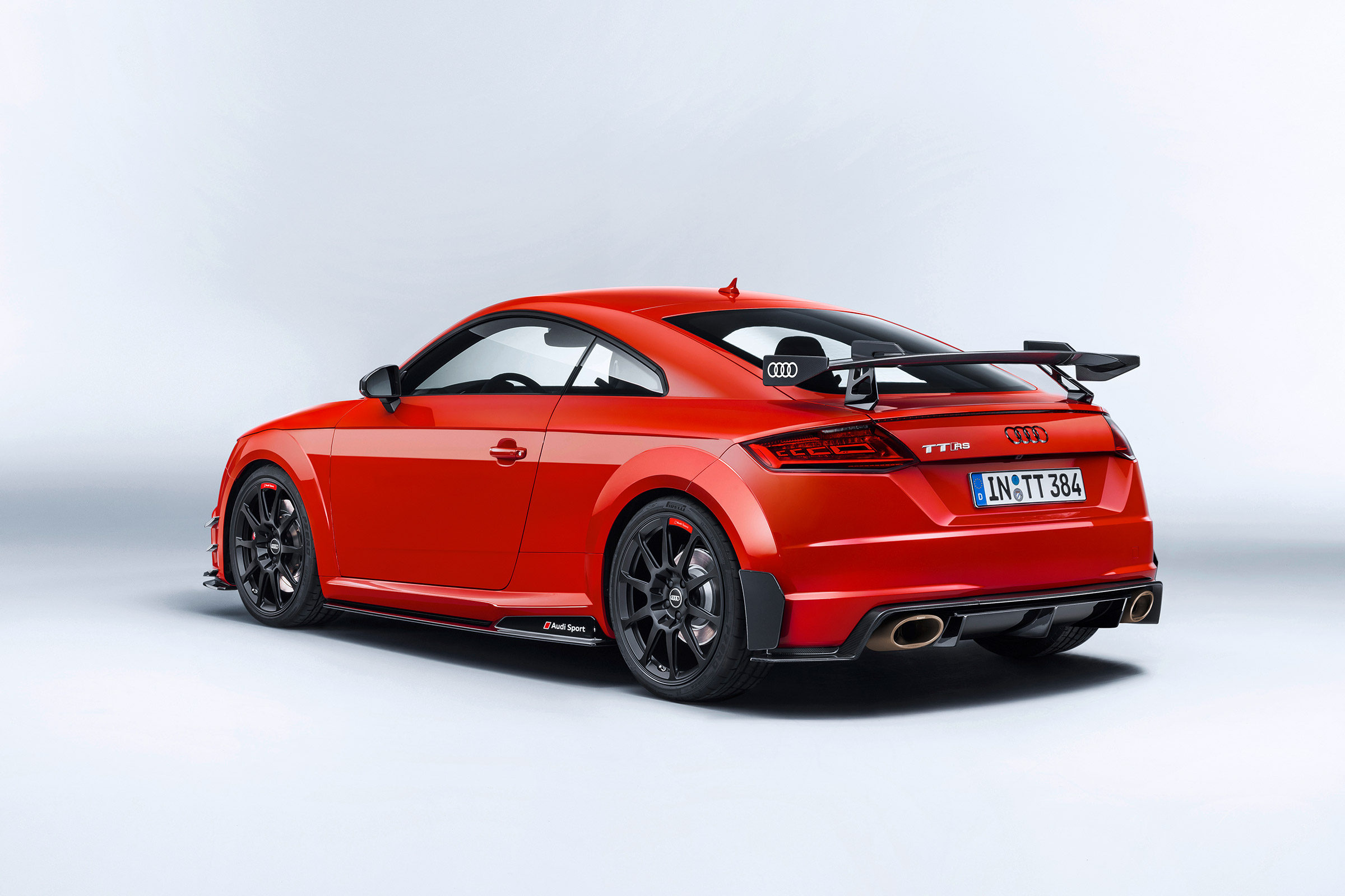 Audi performance parts - TT RS rear three quarter