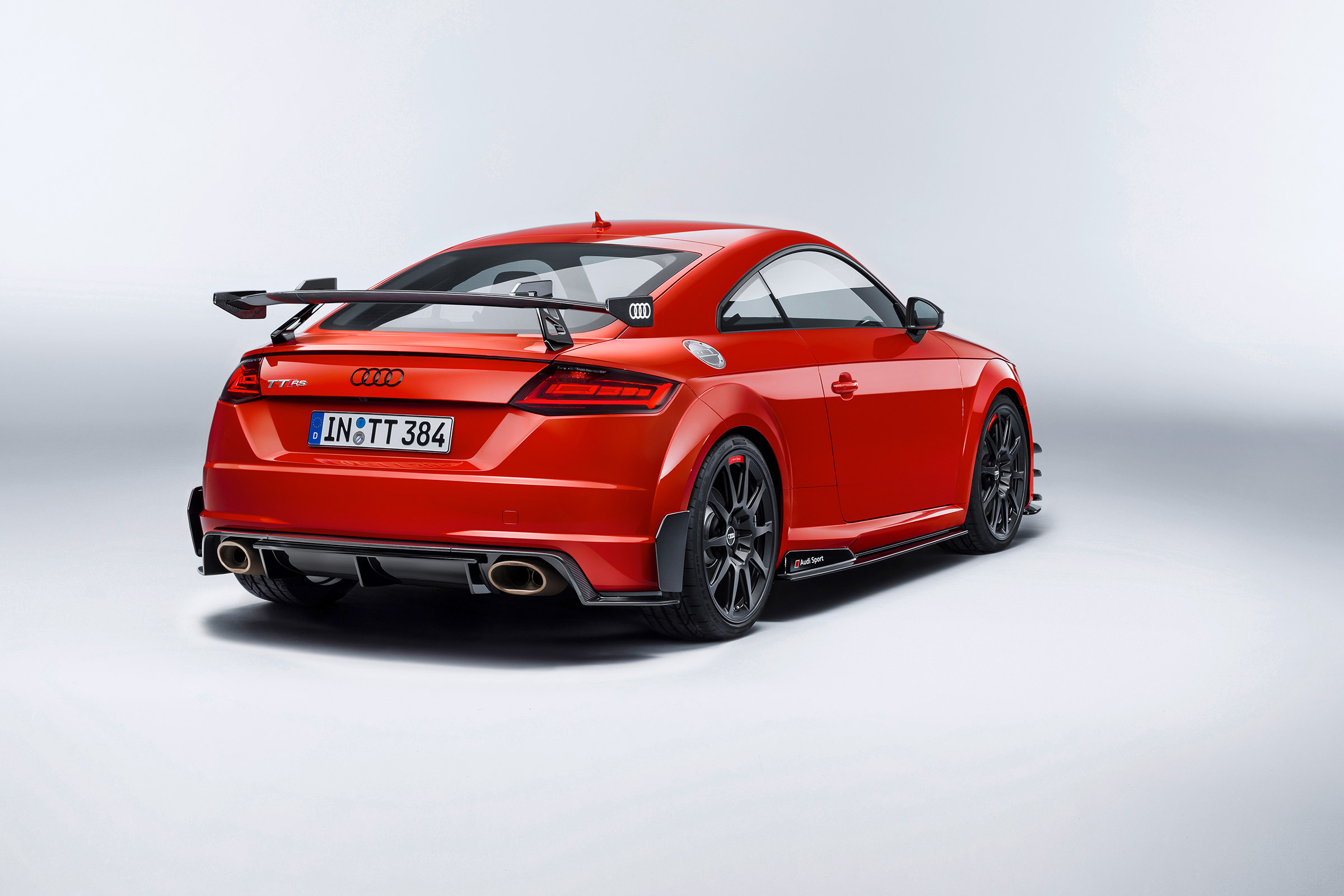 Audi performance parts - TT RS rear three quarter