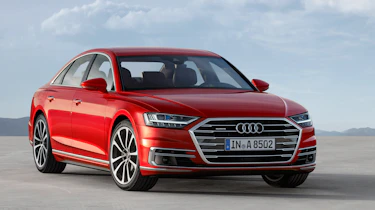 All-new Audi A8 red - front 3.4