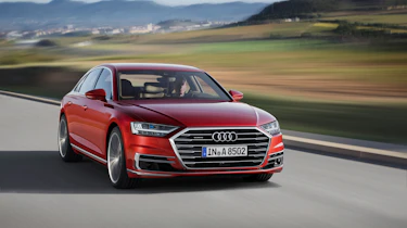 All-new Audi A8 - front 3.4 red