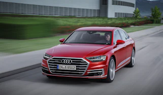 All-new Audi A8 - front 3.4 red 2
