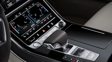 All-new Audi A8 red - dash