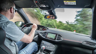 Peugeot 308 GTi by Peugeot Sport - interior driving