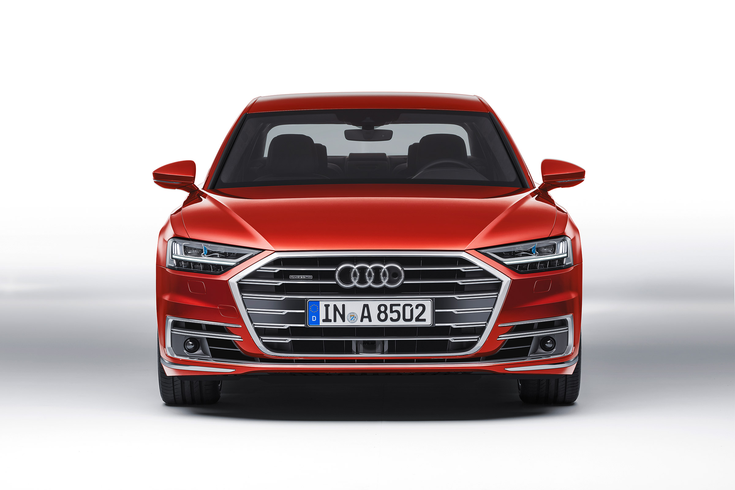 All-new Audi A8 - red front