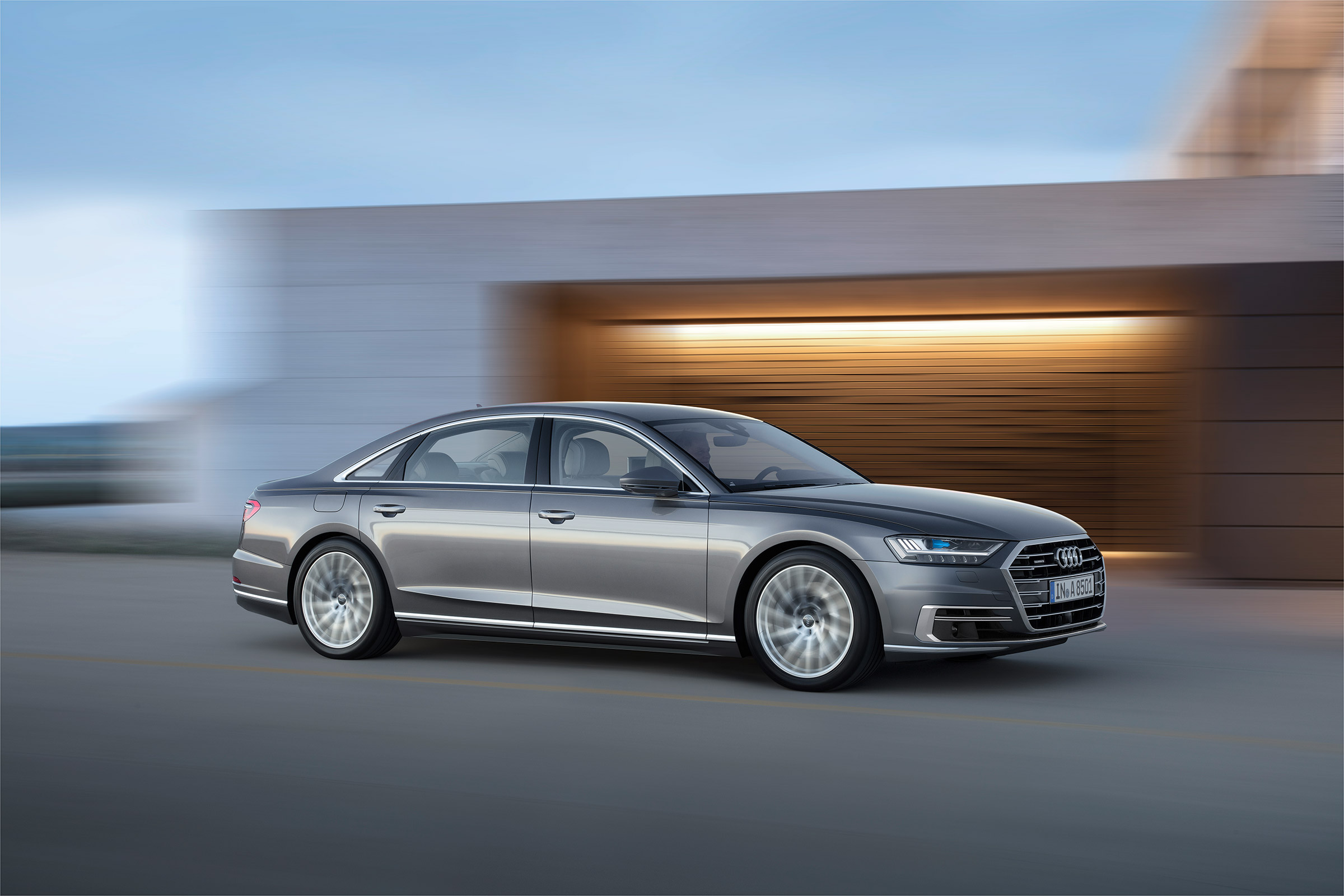 All-new Audi A8 - front 3.4