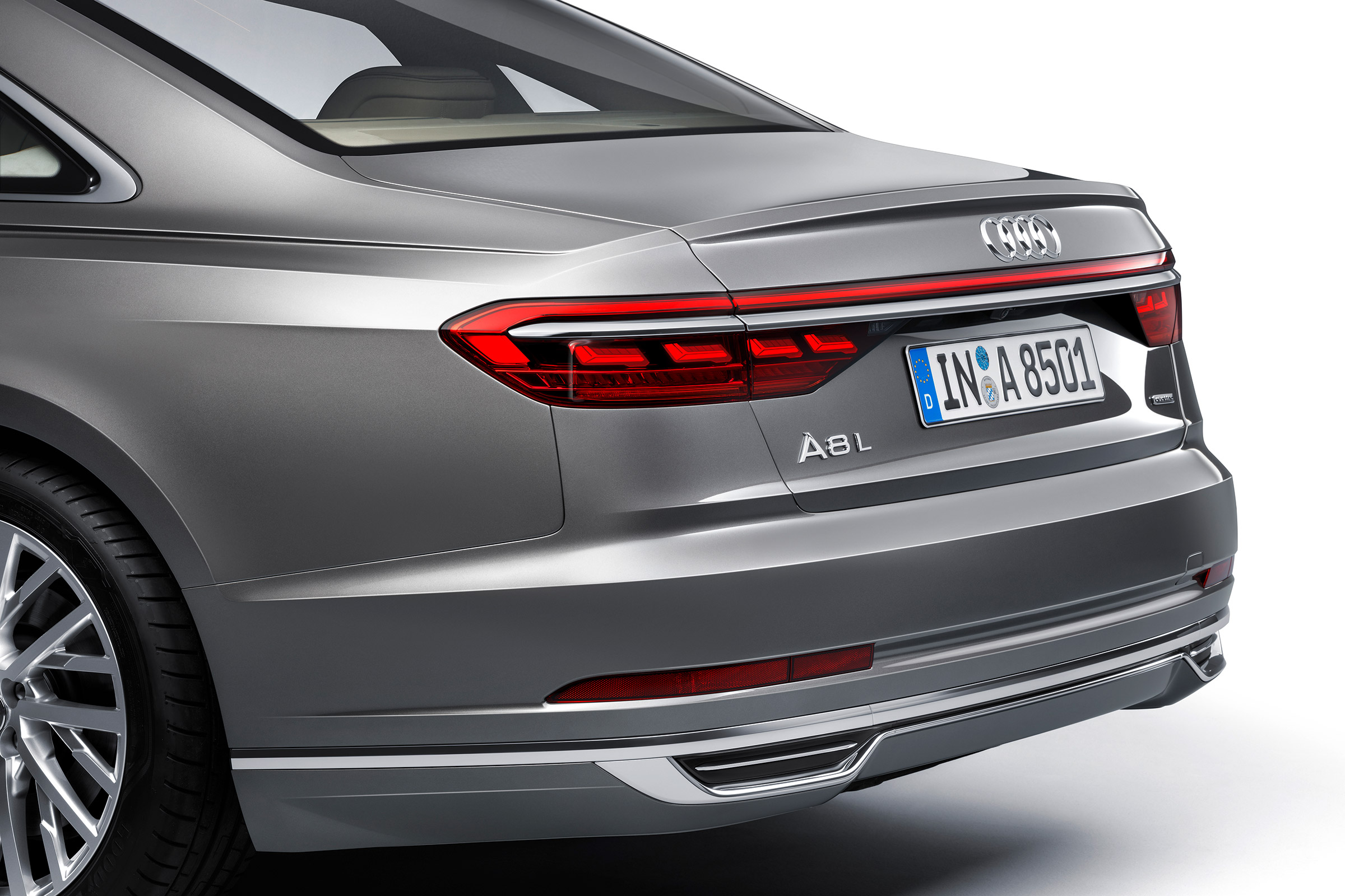 All-new Audi A8 - rear lights