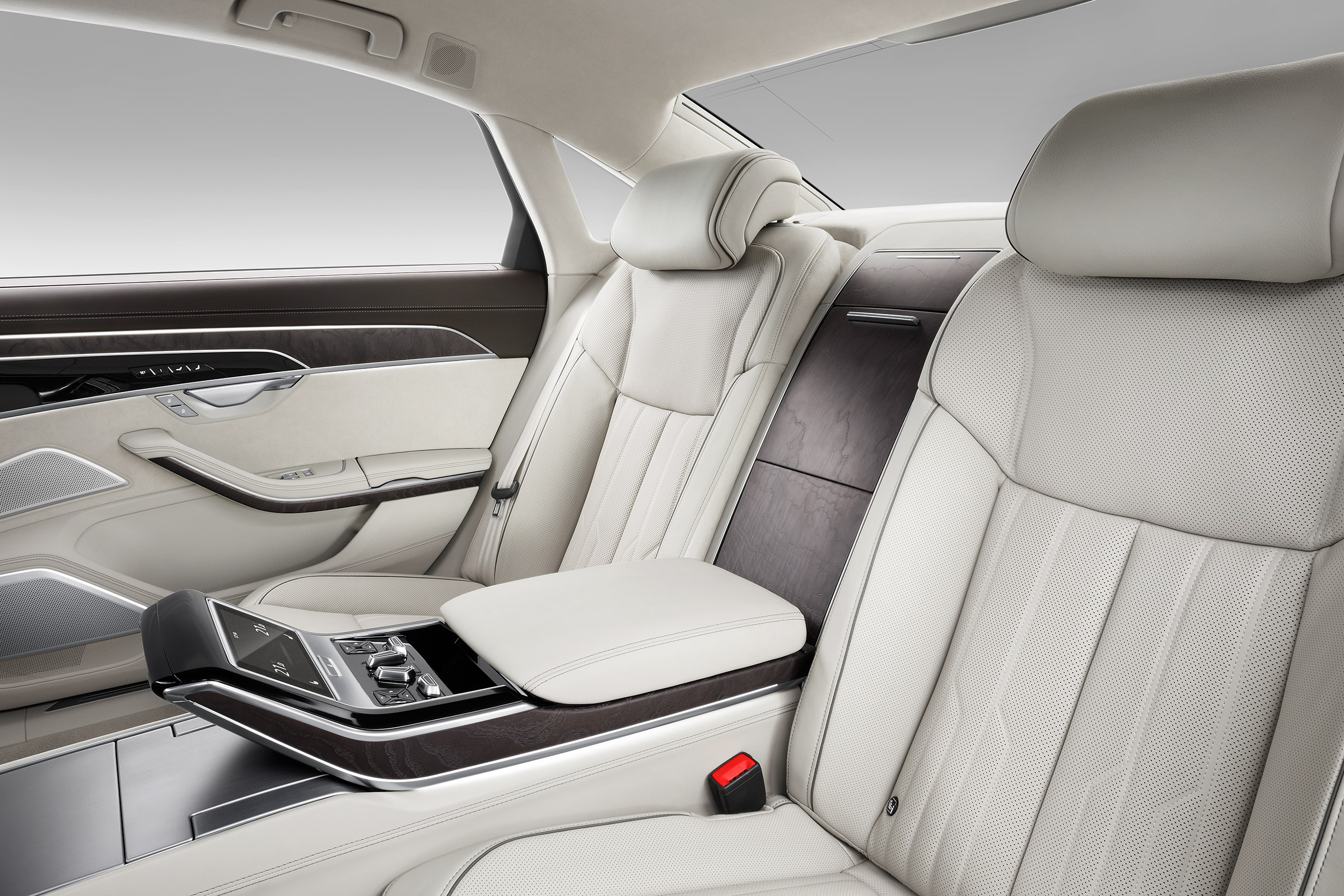 All-new Audi A8 - rear seats