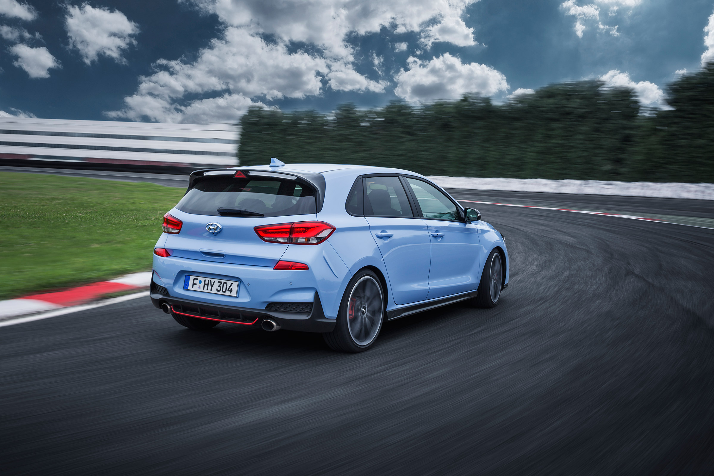 Hyundai i30 N  - rear driving 2