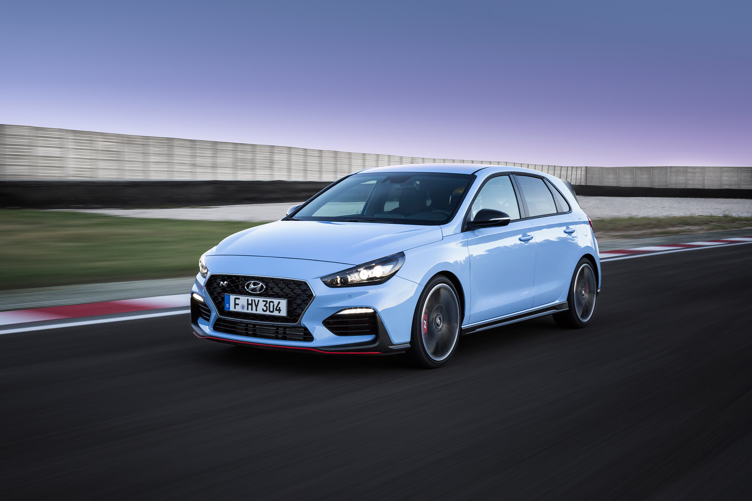 Hyundai i30 N  - front 3.4 driving