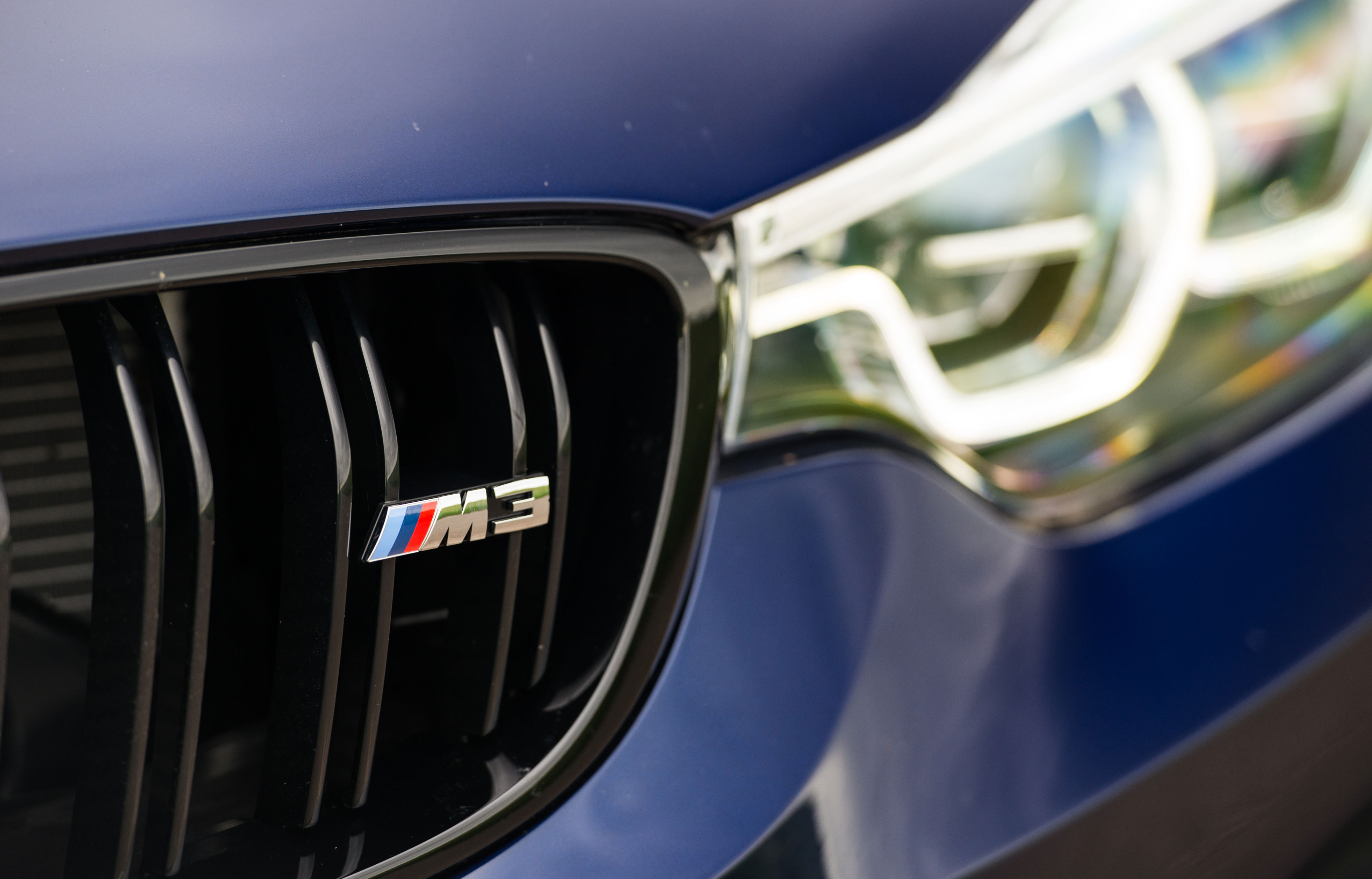 2018 model-year BMW M3 Competition Pack - Grille