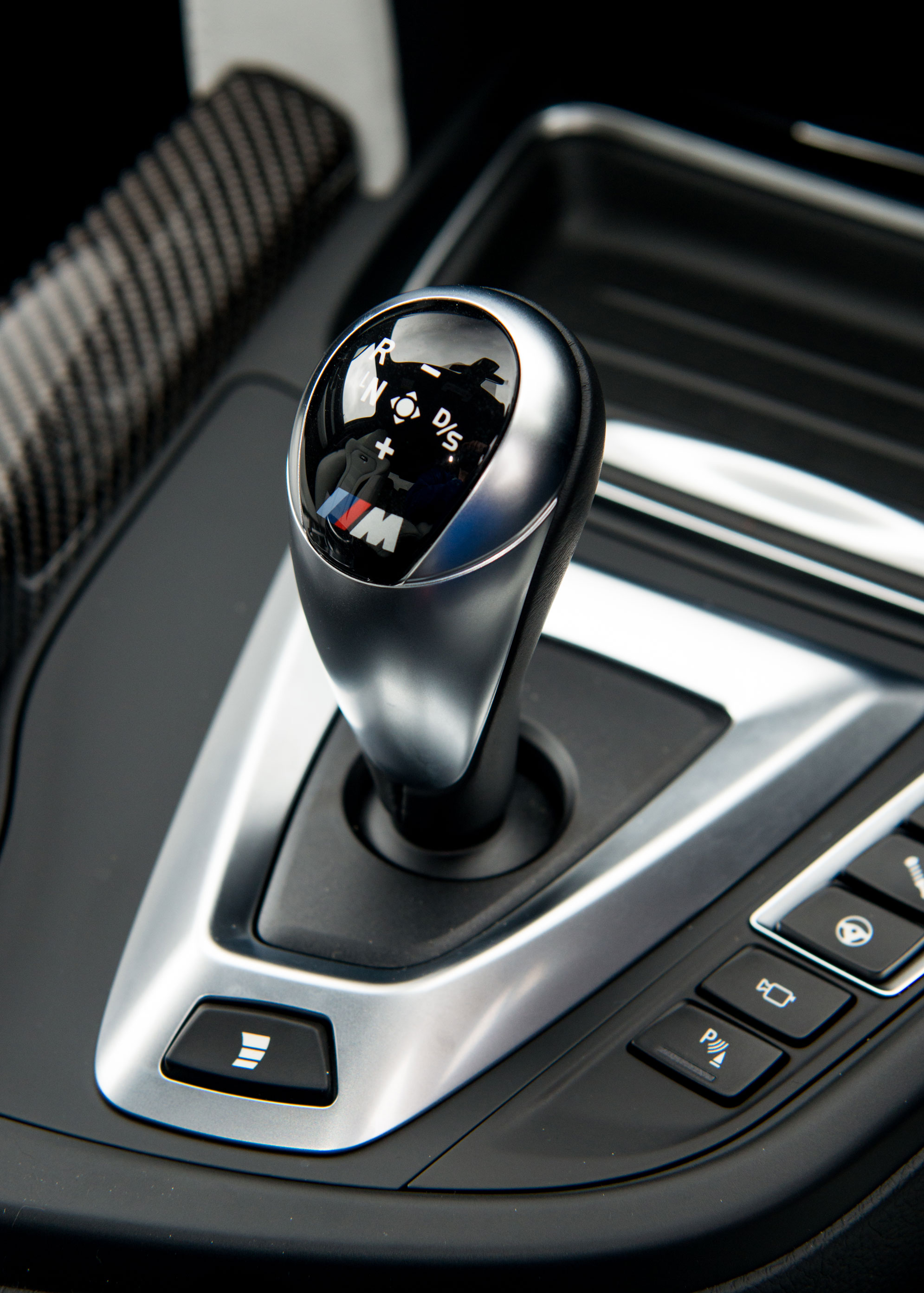 2018 model-year BMW M3 Competition Pack - Gear selector