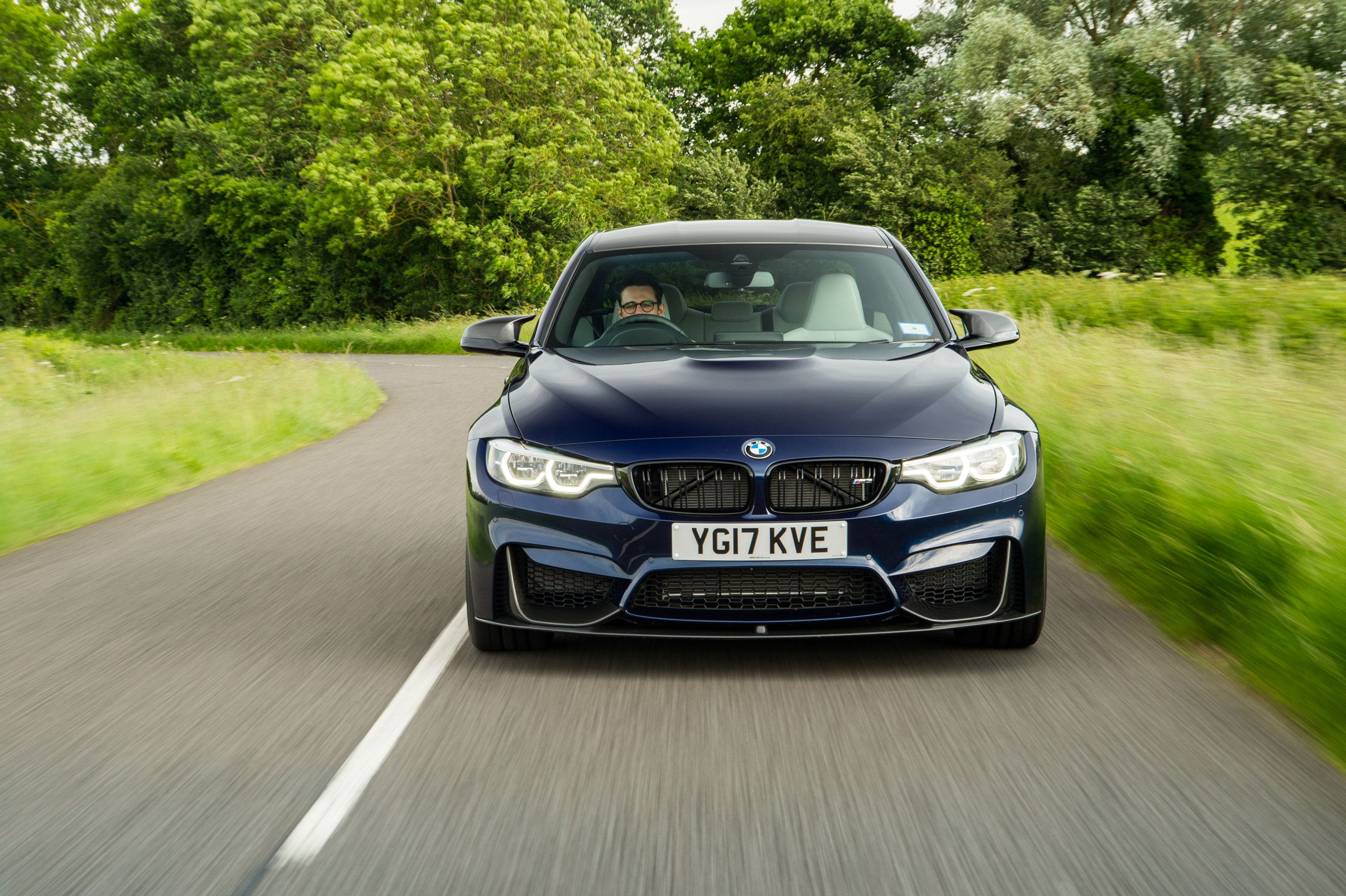 2018 model-year BMW M3 Competition Pack - Front