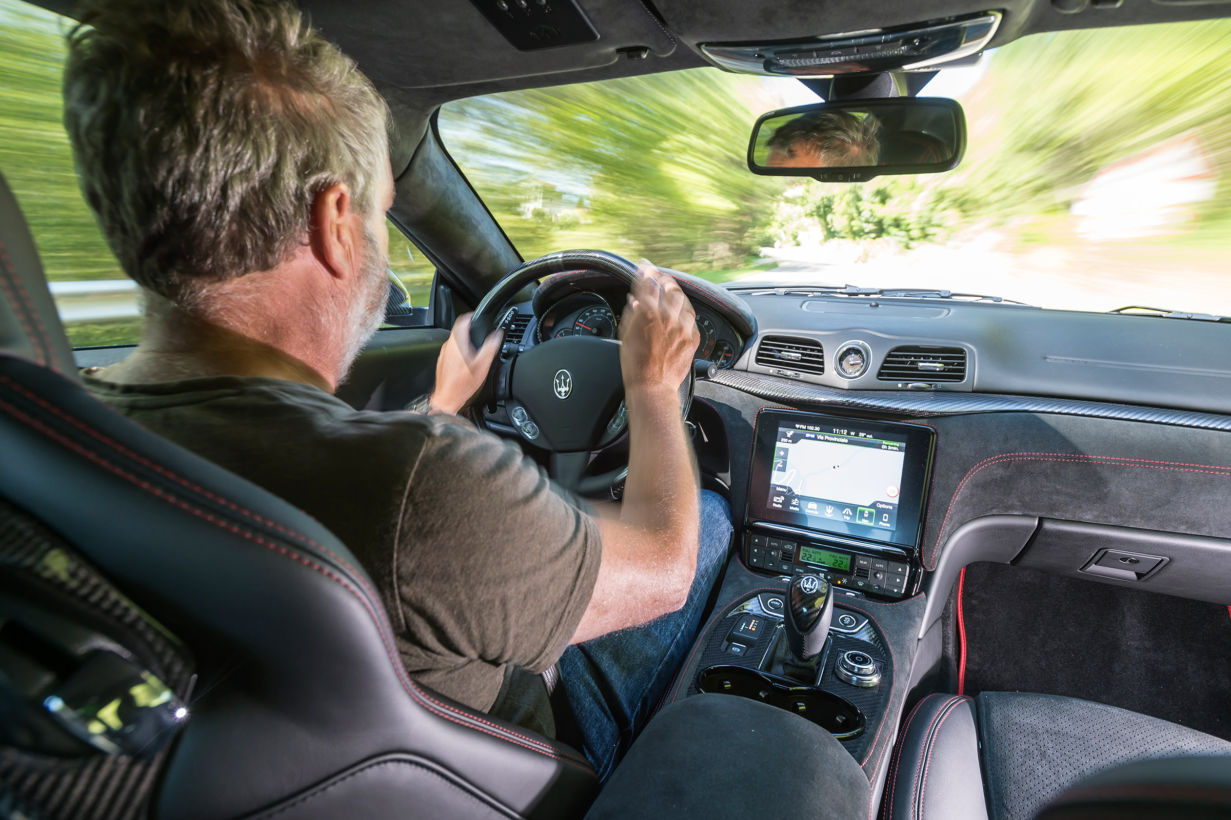 Maserati GranTurismo - Colin driving