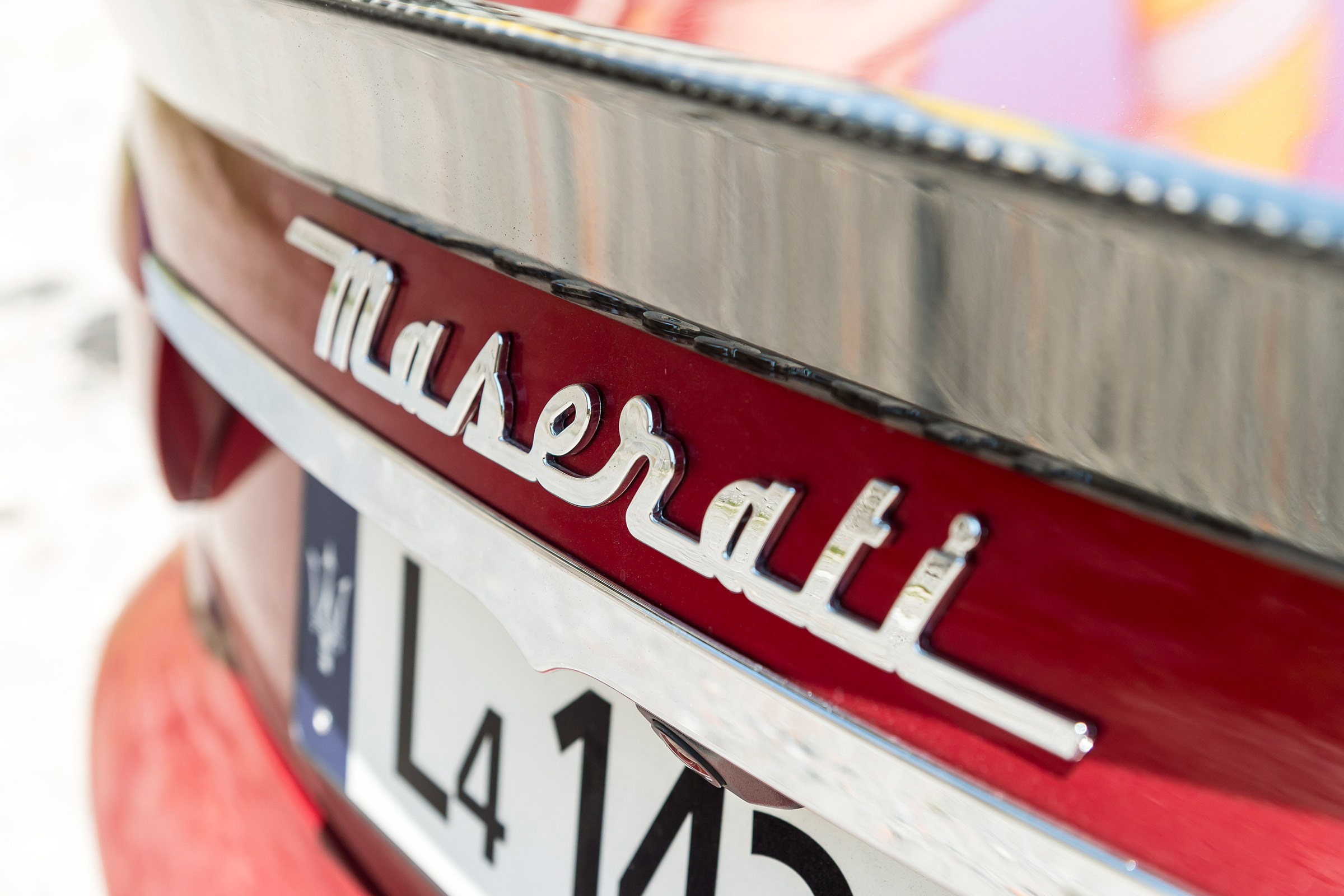 Maserati GranTurismo - Maserati badge