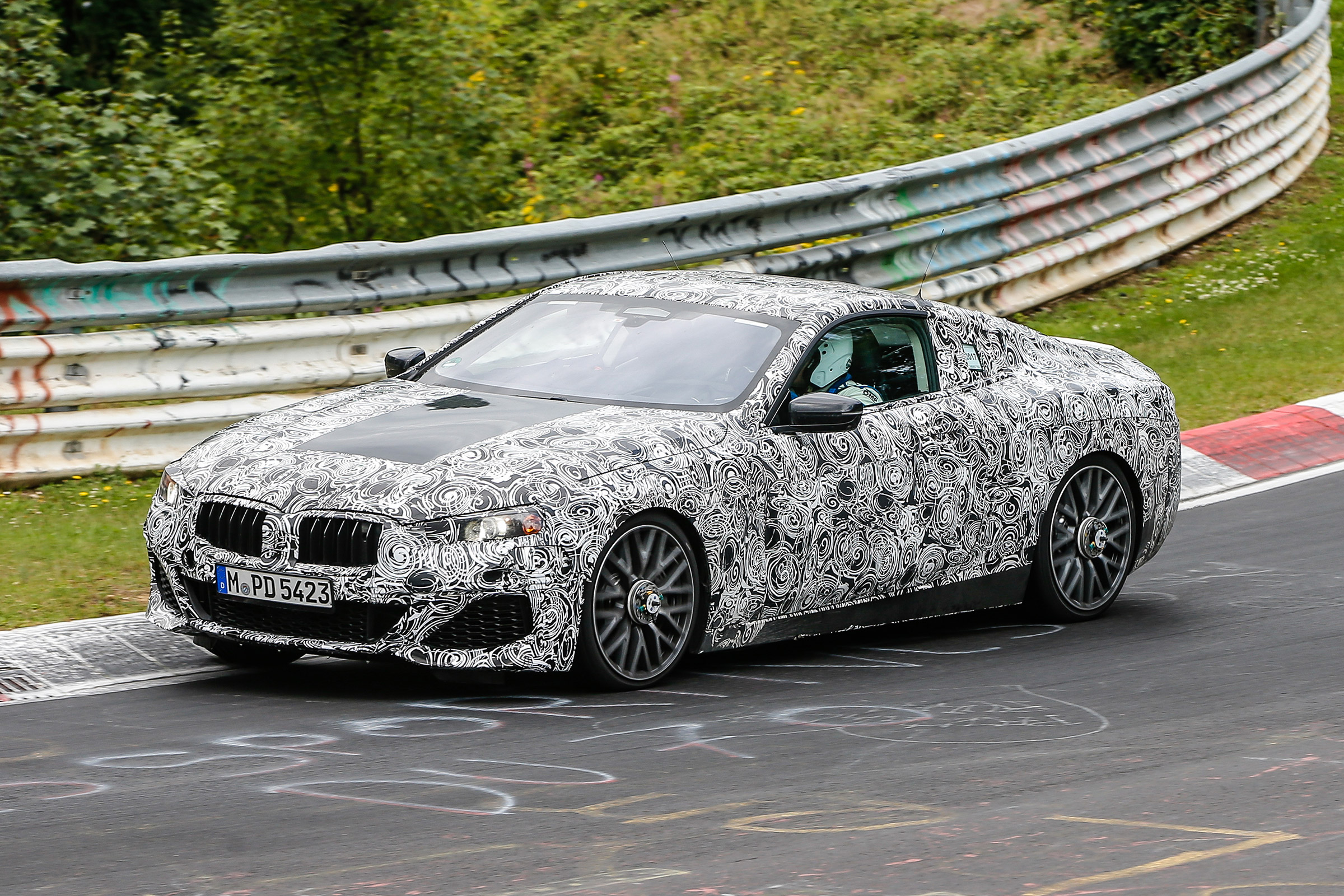 BMW 8-series Nurburgring