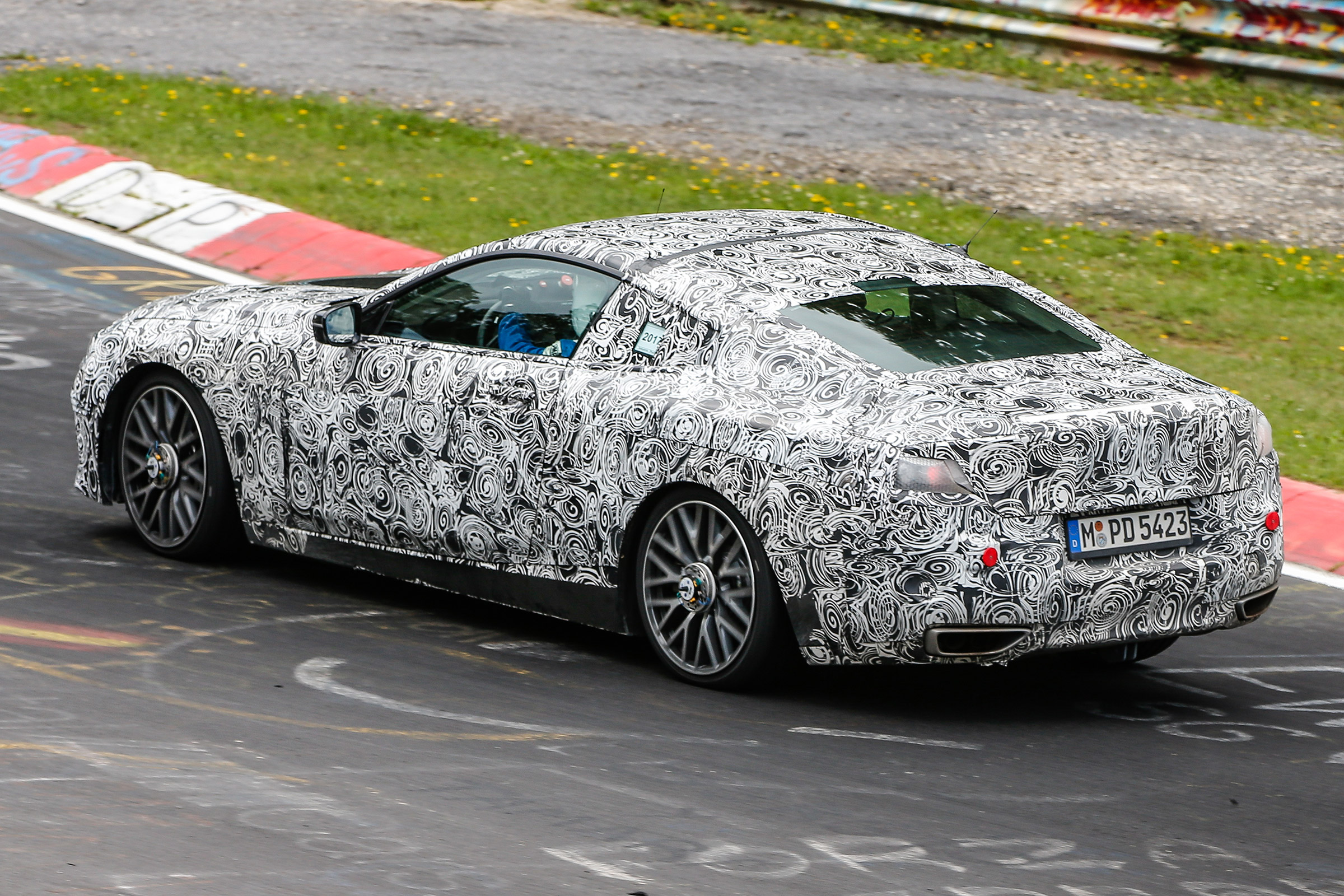 BMW 8-series Nurburgring