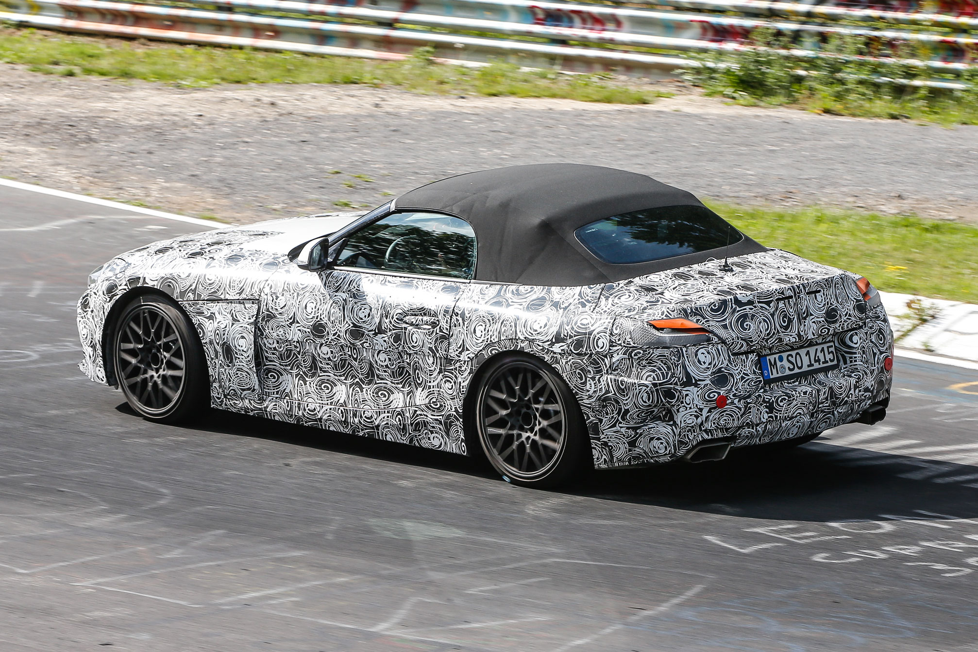 2018 BMW Z4 spotted - Rear