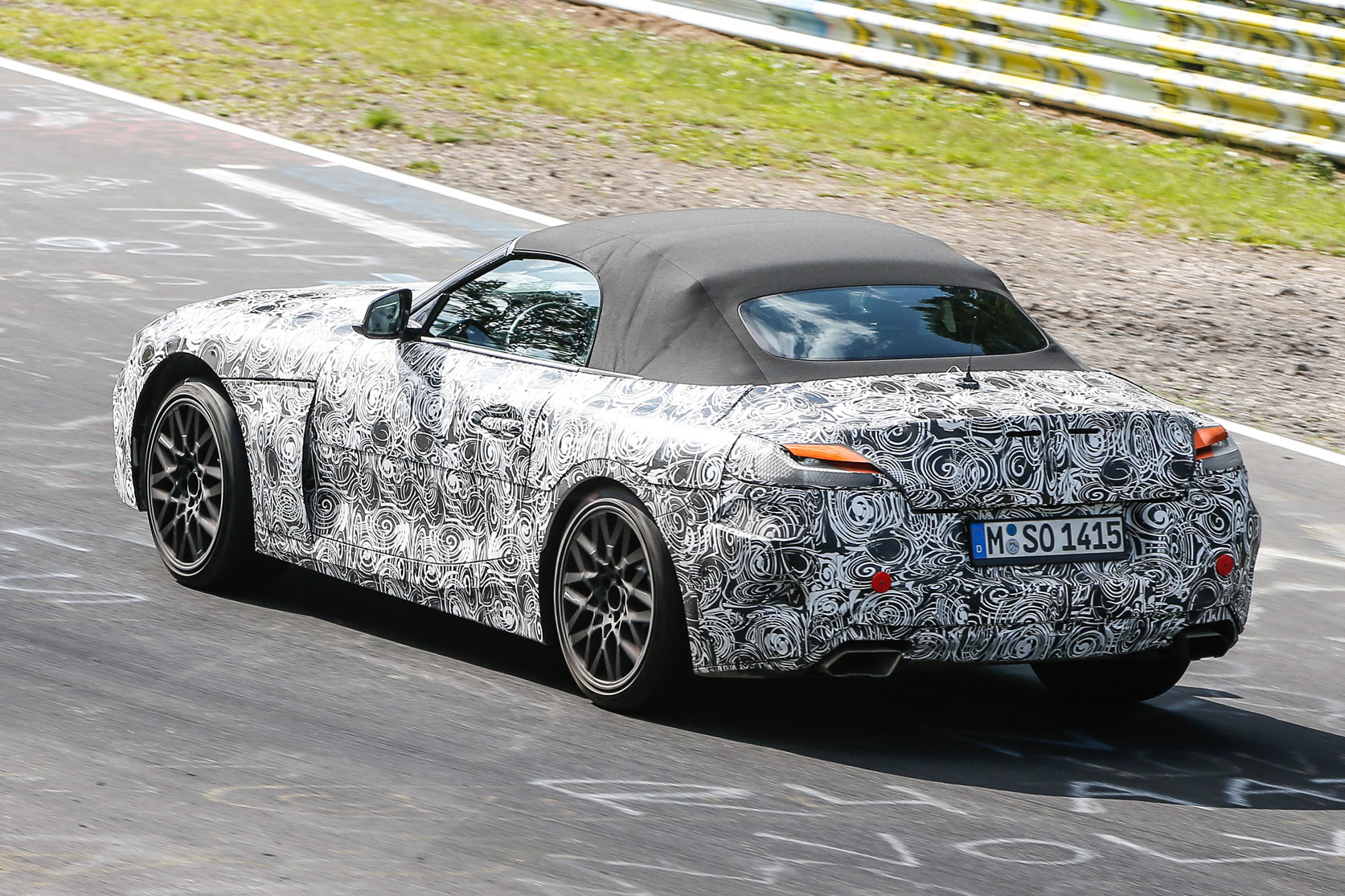 2018 BMW Z4 spotted - Rear