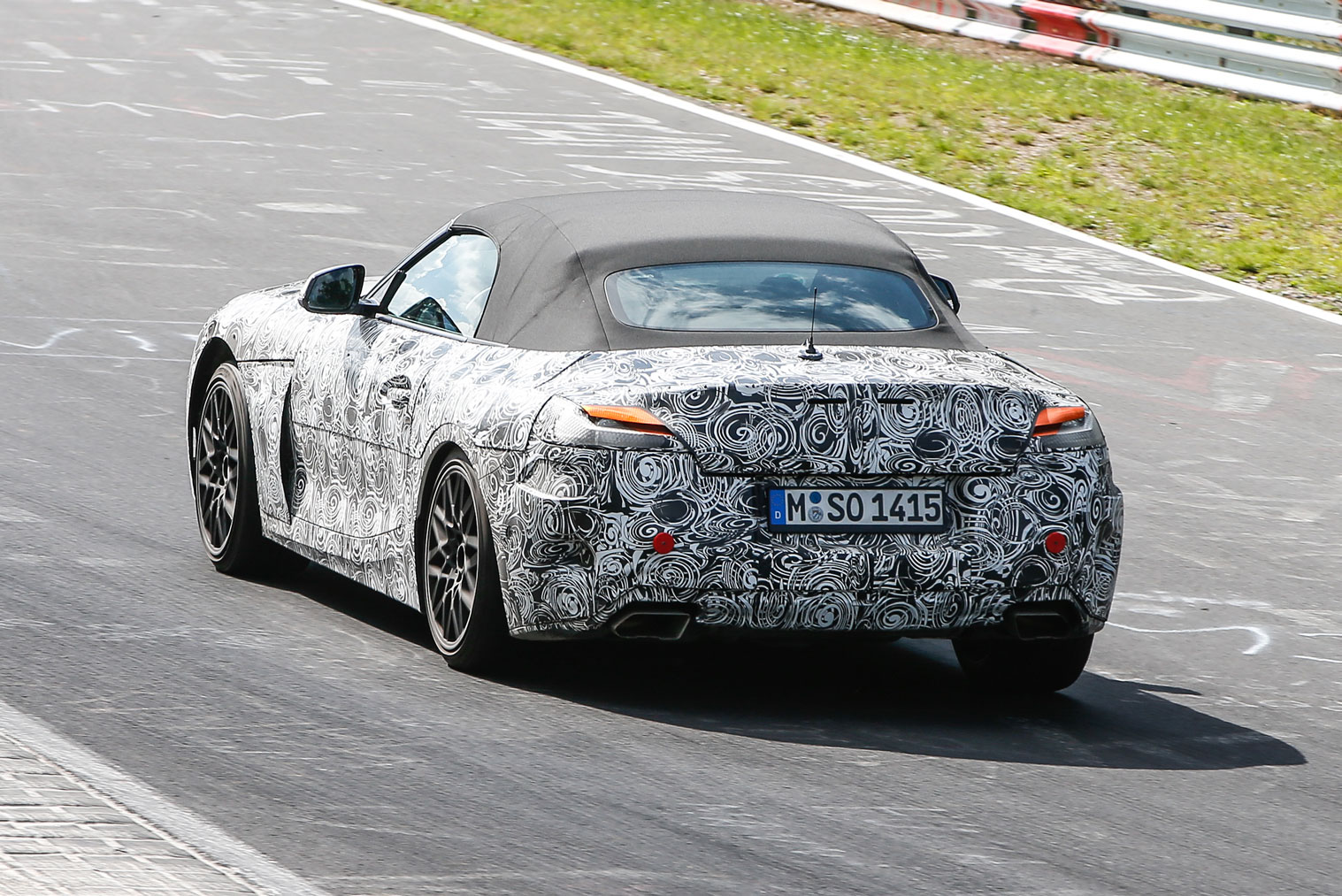 2018 BMW Z4 spotted - Rear
