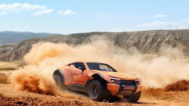 Zarooq Sandracer 500GT - front cornering