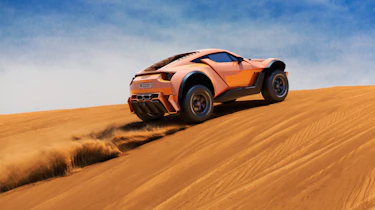 Zarooq Sandracer 500GT - rear sand dune