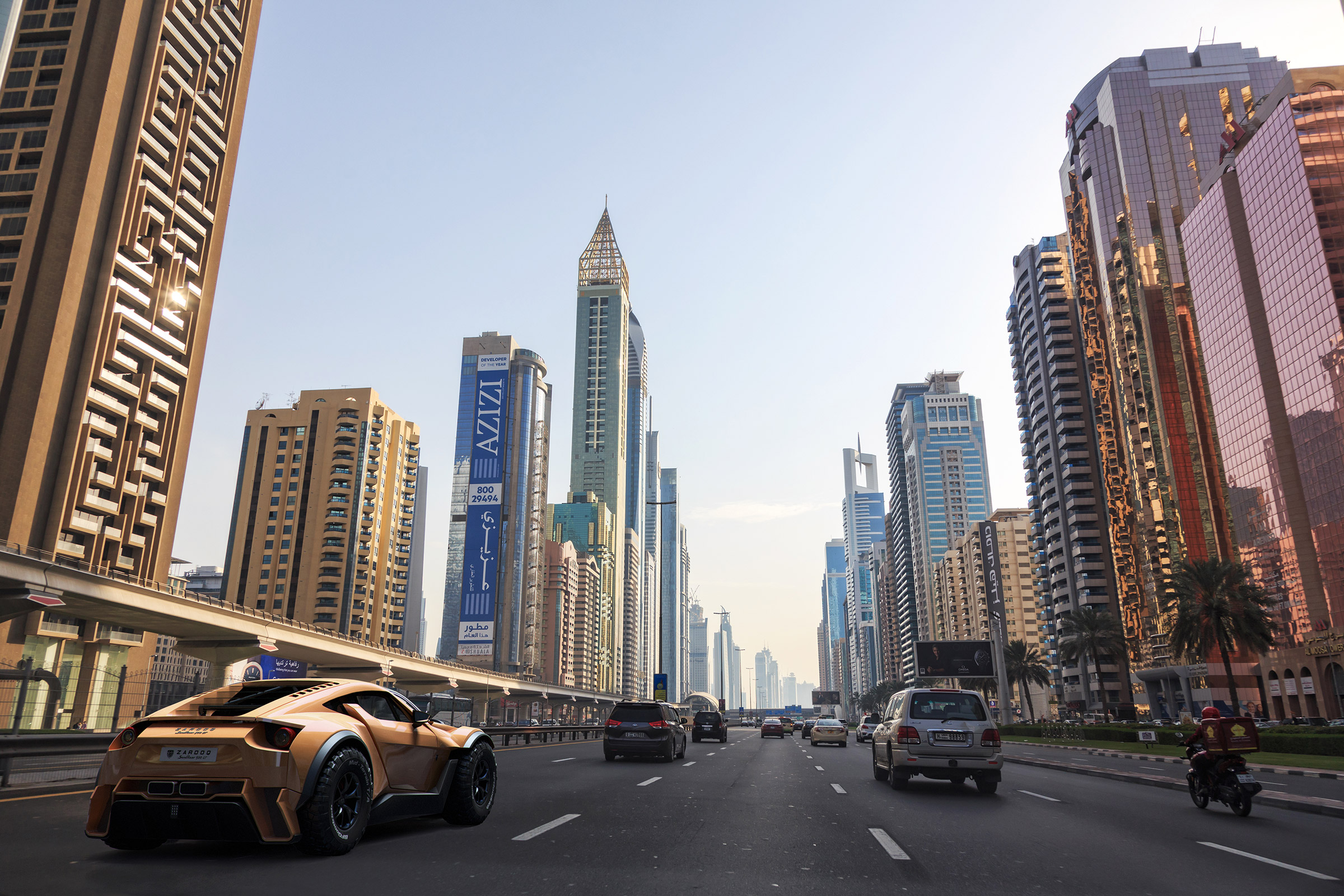 Zarooq Sandracer 500GT - in city