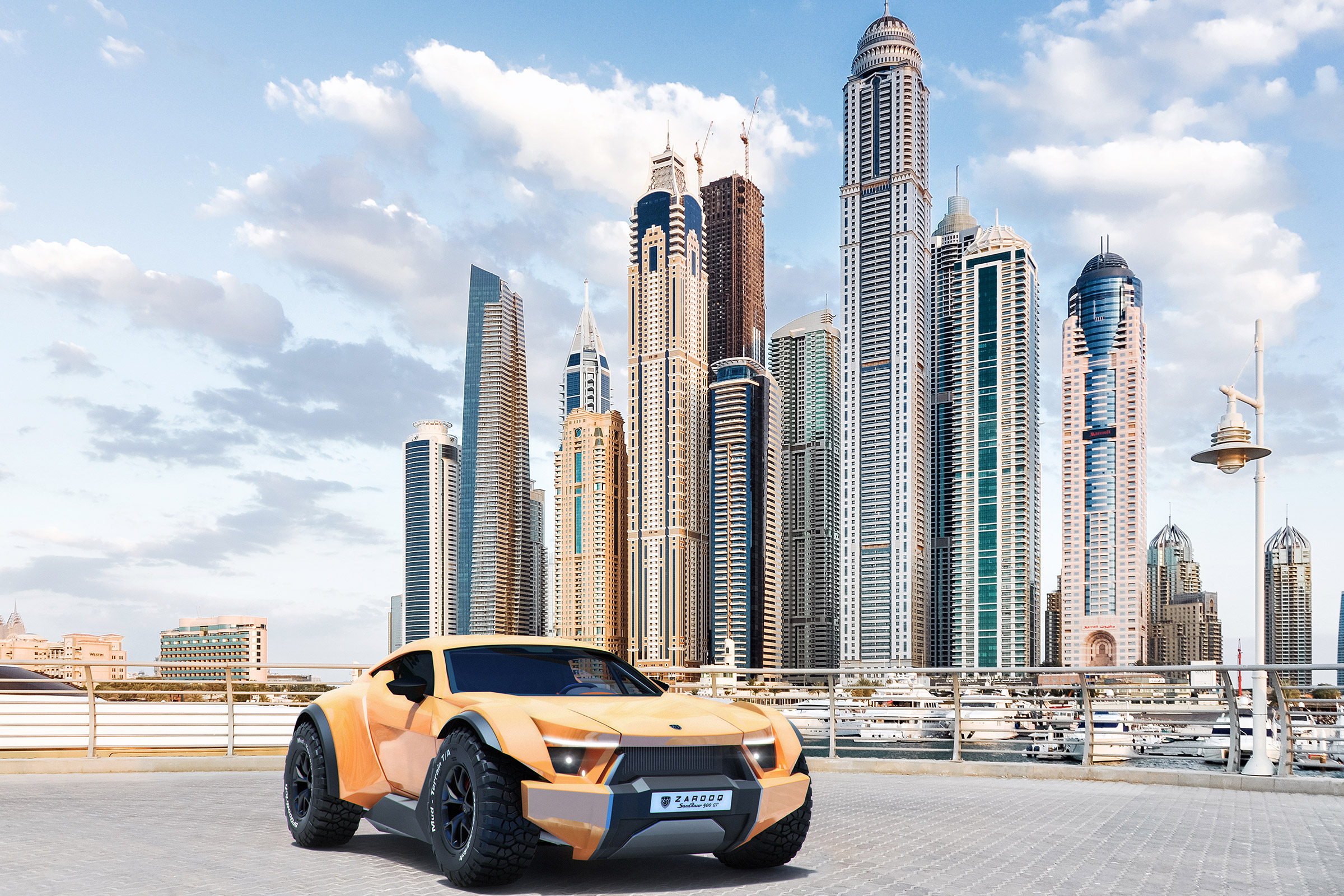 Zarooq Sandracer 500GT - front three quarter