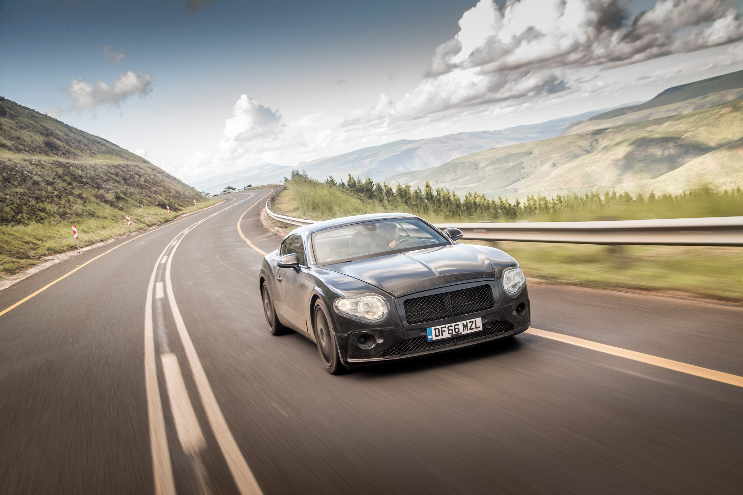 Bentley Continental GT - pre production  SA front