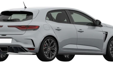 2018 Renault Sport Megane patent rendering - Rear
