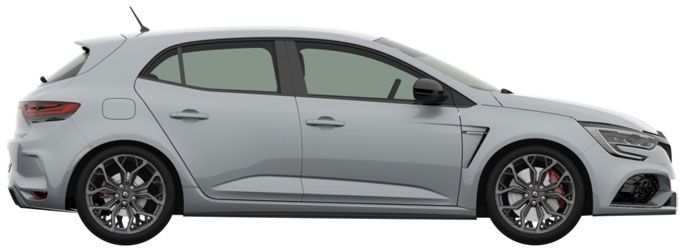 2018 Renault Sport Megane patent rendering - Side