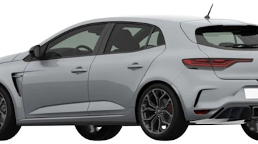 2018 Renault Sport Megane patent rendering - Rear