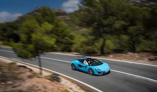 Mclaren 570S Spider front