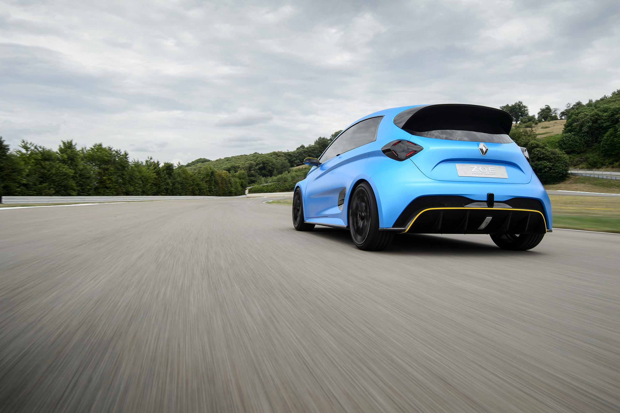Renault Zoe E-Sport - rear three quarter