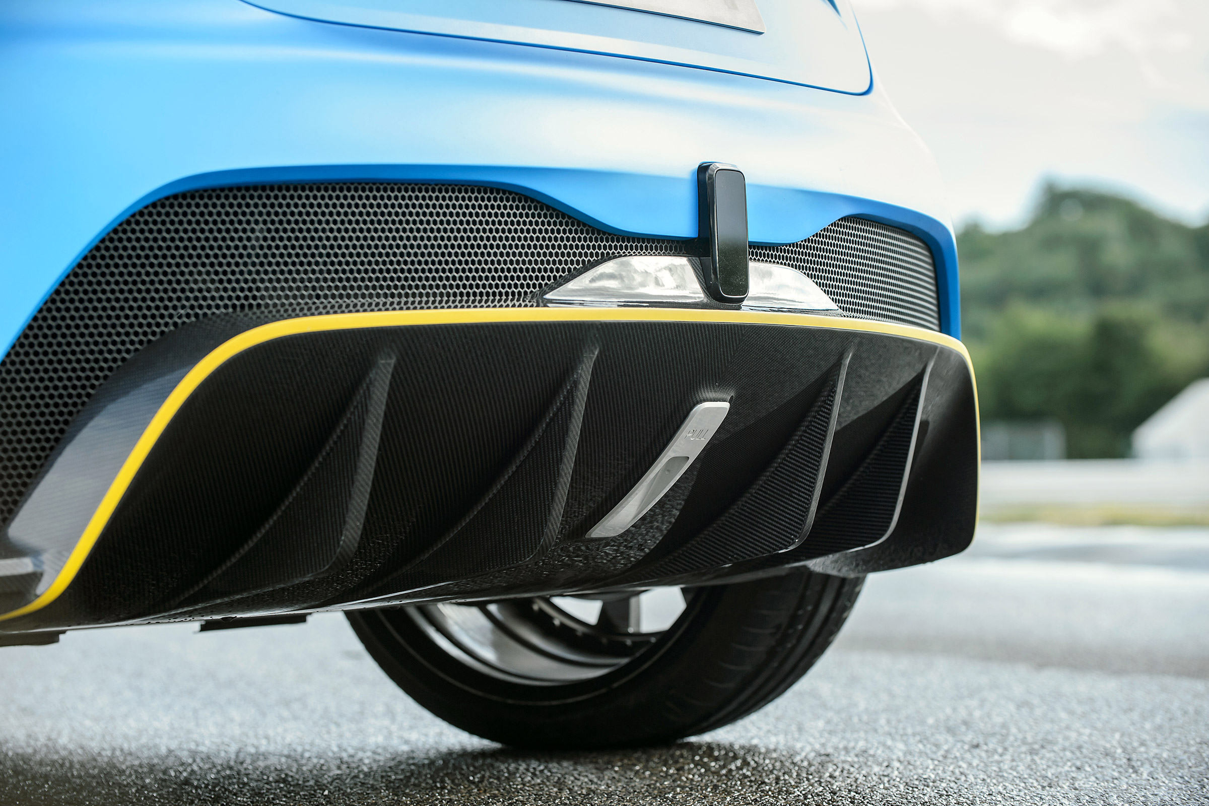 Renault Zoe E-Sport - rear diffuser