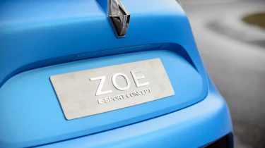 Renault Zoe E-Sport - tailgate