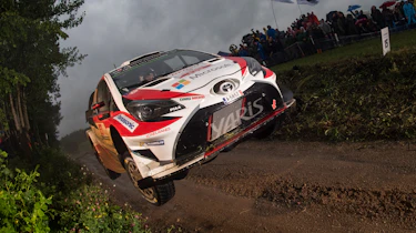 Toyota driver Jari Matti Latvala was in the hunt for a podium spot but struggled with a clutch issue on day two.