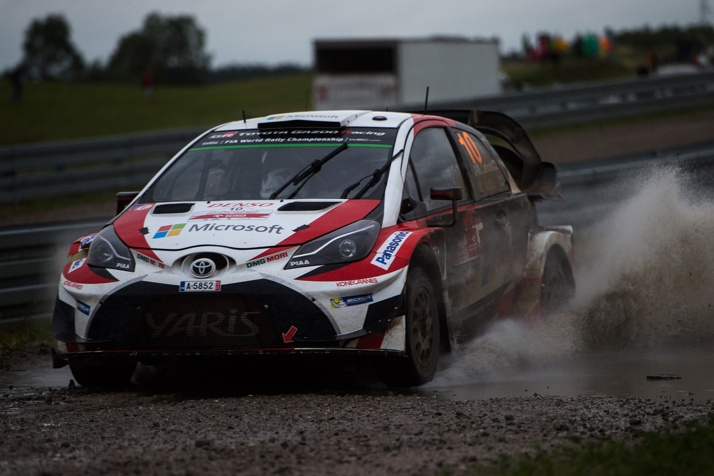 WRC round 9 - Rally Poland Toyota