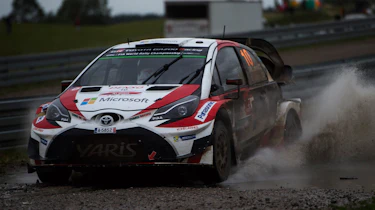 WRC round 9 - Rally Poland Toyota