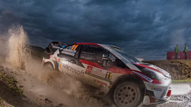 WRC round 9 - Rally Poland toyota 1