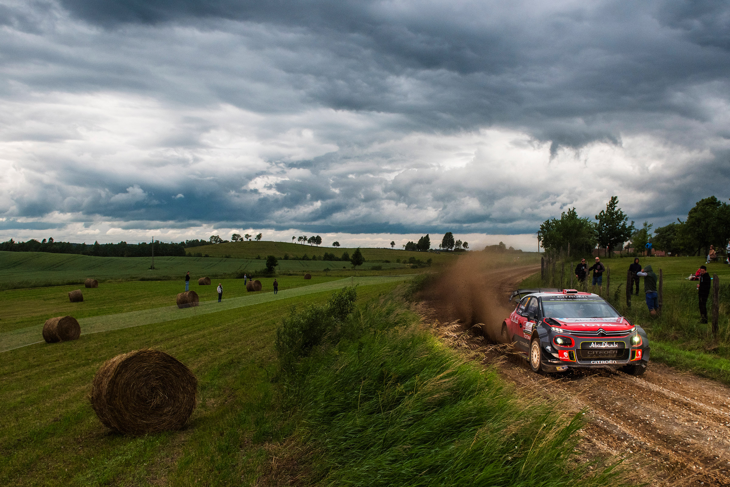 WRC round 9 - Rally Poland  Citroen