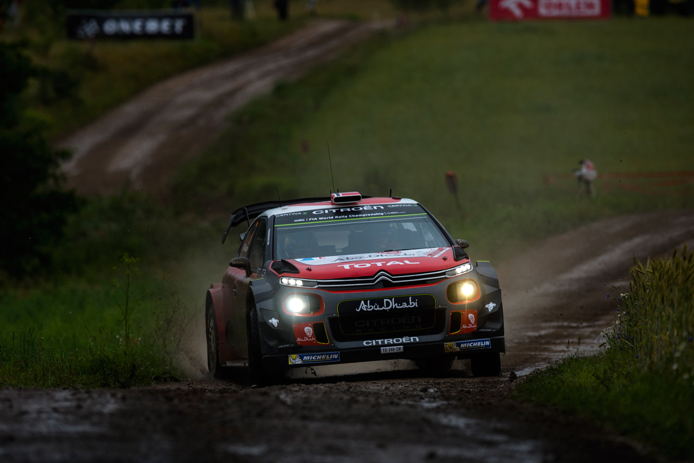 WRC round 9 - Rally Poland Citroen 2