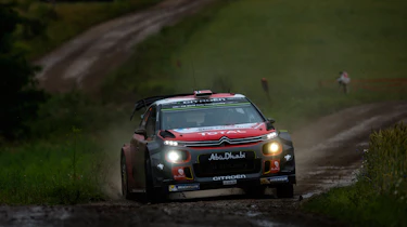 WRC round 9 - Rally Poland Citroen 2