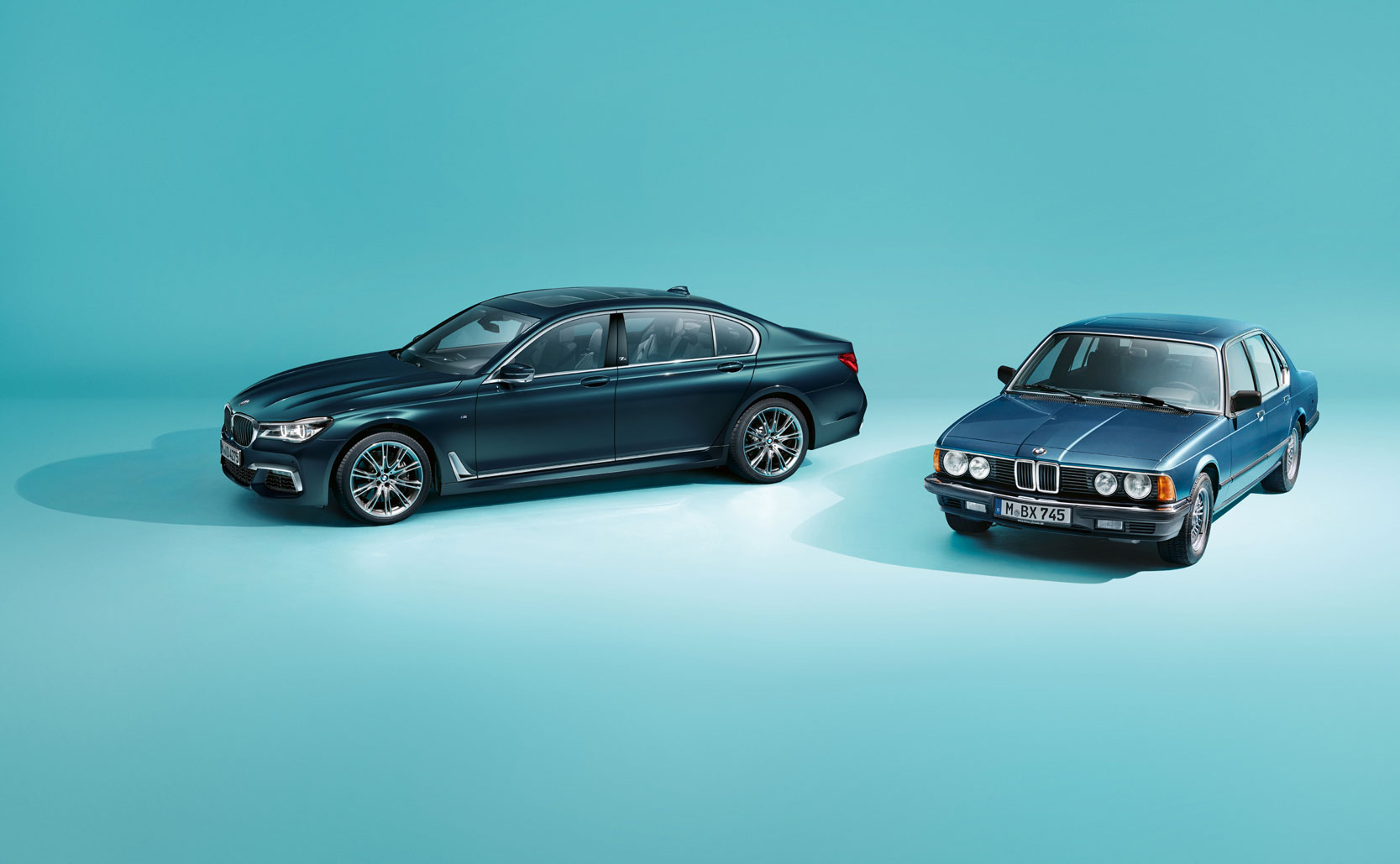  BMW 7-series (G12) 40 Jahre and BMW 7-series (E23)