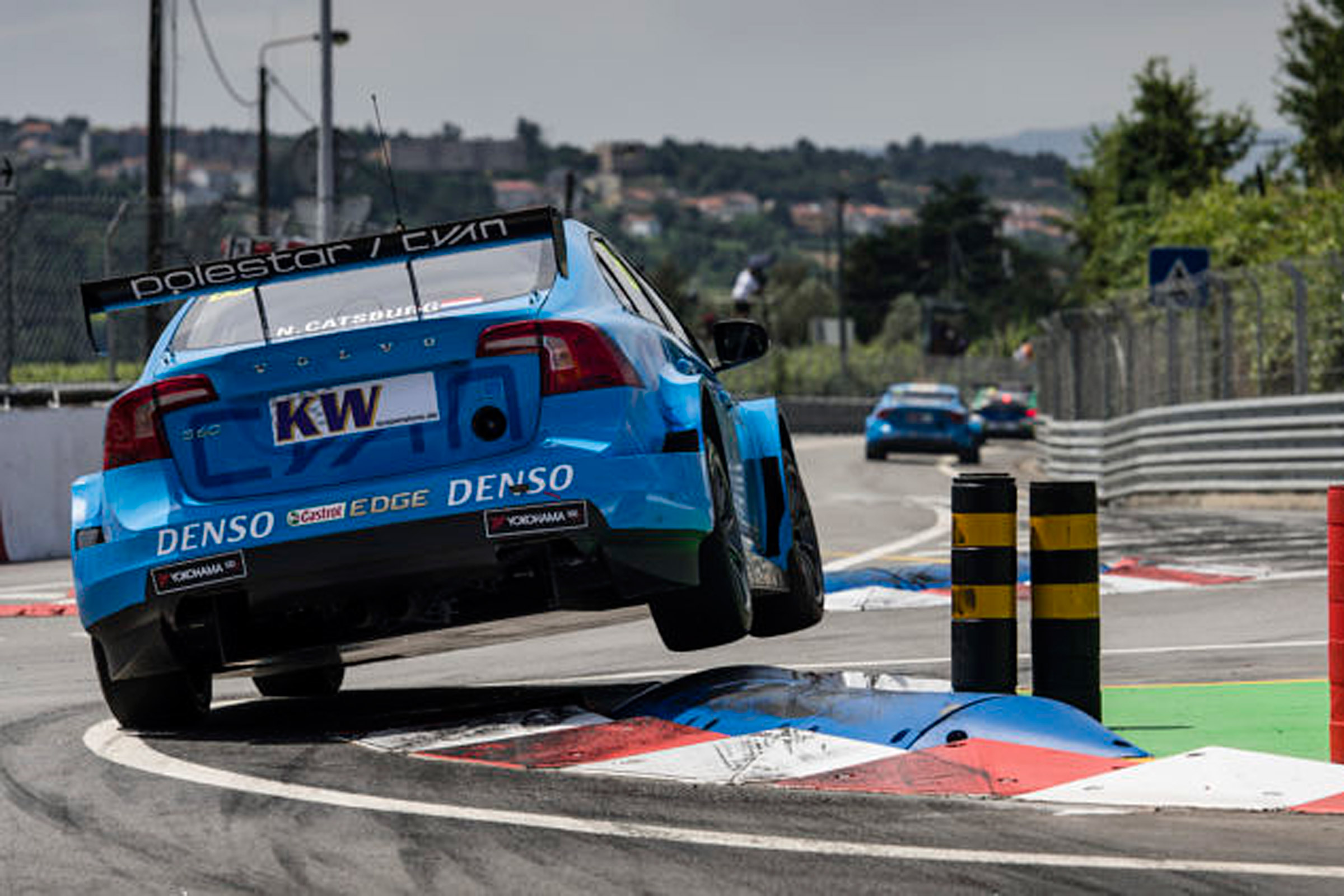 Polestar Cyan Racing WTCC car