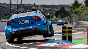 Polestar Cyan Racing WTCC car