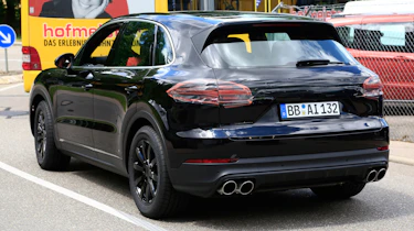 Porsche Cayenne spy shot