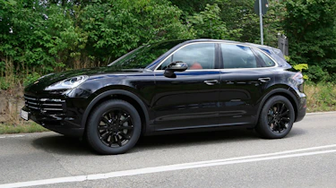 Porsche Cayenne spy shot profile 2